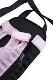 Maxbell Maxbell Nylon Pet Puppy Dog Cat Carrier Backpack Front Tote Carrier Net Bag Pink S