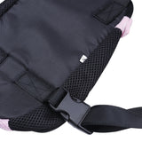 Maxbell Maxbell Nylon Pet Puppy Dog Cat Carrier Backpack Front Tote Carrier Net Bag Pink S