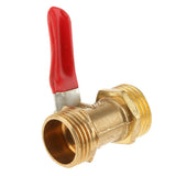 Maxbell Various Type Ball Valve Threaded Brass Ball Valve MM 20mm Red