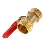 Maxbell Various Type Ball Valve Threaded Brass Ball Valve MM 20mm Red