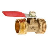 Maxbell Various Type Ball Valve Threaded Brass Ball Valve MM 20mm Red