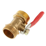 Maxbell Various Type Ball Valve Threaded Brass Ball Valve MM 20mm Red