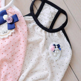 Maxbell Maxbell Dog Puppy Lace Suspender Skirt Dress Hoodie Jumpsuit Clothes Vest Apparel L