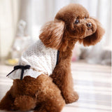 Maxbell Maxbell Dog Puppy Lace Suspender Skirt Dress Hoodie Jumpsuit Clothes Vest Apparel L
