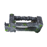 Maxbell Maxbell Fish Tank Decor Simulation Resin Roman Gate Post Aquarium Decoration