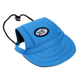Maxbell 2 Pieces Small Pet Dog Cat Kitten Baseball Hat, Neck Strap Cap Sunbonnet