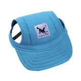 Maxbell 2 Pieces Small Pet Dog Cat Kitten Baseball Hat, Neck Strap Cap Sunbonnet