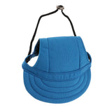 Maxbell 2xDog Baseball Hat Pet Kitten Canvas Sport Sunbonnet Hat Blue M