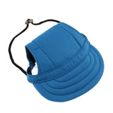 Maxbell 2xDog Baseball Hat Pet Kitten Canvas Sport Sunbonnet Hat Blue M