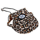 Maxbell Maxbell Small Pet Dog Cat Kitten Leopard Baseball Hat Neck Strap Cap Sunbonnet M