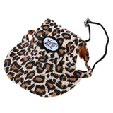 Maxbell Maxbell Small Pet Dog Cat Kitten Leopard Baseball Hat Neck Strap Cap Sunbonnet M