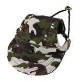 Maxbell 2xDog Baseball Hat Pet Kitten Canvas Sport Sunbonnet Hat Camouflage M