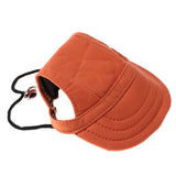 Maxbell 2 Pieces Small Pet Dog Cat Kitten Baseball Hat, Neck Strap Cap Sunbonnet