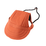 Maxbell 2 Pieces Small Pet Dog Cat Kitten Baseball Hat, Neck Strap Cap Sunbonnet