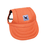 Maxbell Maxbell Pet Dog Cat Kitten Letter Baseball Hat Neck Strap Cap Sunbonnet S Orange