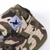 Maxbell 2xDog Baseball Hat Pet Kitten Canvas Sport Sunbonnet Hat Camouflage S