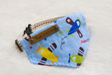 Maxbell Maxbell Cartoon Bandana Collar Pet Cat Dog Puppy Neckerchief Neck Scarf Bib Plane S