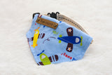 Maxbell Maxbell Cartoon Bandana Collar Pet Cat Dog Puppy Neckerchief Neck Scarf Bib Plane S