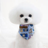 Maxbell Maxbell Cartoon Bandana Collar Pet Cat Dog Puppy Neckerchief Neck Scarf Bib Plane S