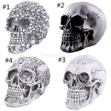 Maxbell Homosapiens Skull Statue Figurine Human Skeleton Head Medical Skeleton #3