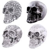 Maxbell Homosapiens Skull Statue Figurine Human Skeleton Head Medical Skeleton #3