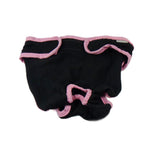 Maxbell Maxbell Female Pet Dog Puppy Physiological Sanitary Pant Diaper Underwear Black XS