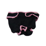 Maxbell Maxbell Female Pet Dog Puppy Physiological Sanitary Pant Diaper Underwear Black XS