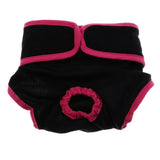Maxbell Maxbell Female Pet Dog Puppy Physiological Sanitary Pant Diaper Underwear Black L