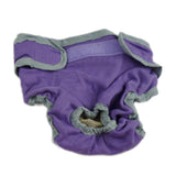 Maxbell Maxbell Female Pet Dog Puppy Physiological Sanitary Pant Diaper Underwear Purple M