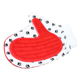 Maxbell Pet Dog Squeaky Ball Feeding Toy and Pet Grooming Brush Massage Hand Glove