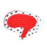 Maxbell Pet Dog Squeaky Ball Feeding Toy and Pet Grooming Brush Massage Hand Glove