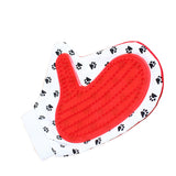 Maxbell Pet Dog Squeaky Ball Feeding Toy and Pet Grooming Brush Massage Hand Glove