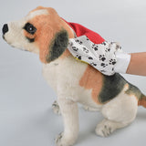 Maxbell Pet Dog Squeaky Ball Feeding Toy and Pet Grooming Brush Massage Hand Glove