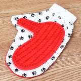 Maxbell Pet Dog Squeaky Ball Feeding Toy and Pet Grooming Brush Massage Hand Glove