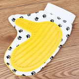 Maxbell Pet Dog Squeaky Ball Feeding Toy and Pet Grooming Brush Massage Hand Glove