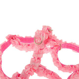Maxbell Maxbell Adjustable Pet Dog Belt Nylon Lead Leash Collar Harness Safety Strap Pink
