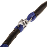 Maxbell Maxbell Pet Dog Nylon Rope Slip Training Leash Adjustable Traction Collar Blue 1cm