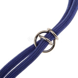Maxbell Maxbell Pet Dog Nylon Rope Slip Training Leash Adjustable Traction Collar Blue 1cm