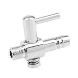Maxbell Maxbell Stainless Steel Air Flow Control Distributor Aquarium Lever Pump Valve