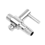 Maxbell Maxbell Stainless Steel Air Flow Control Distributor Aquarium Lever Pump Valve