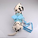 Maxbell Maxbell Adjustable Angle Wing Shape Nylon Harness Pet Leash Lead Strap Blue - S