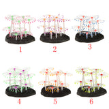 Maxbell Maxbell Artificial Coral Plant Fish Tank Aquarium Ornament Water Garden Decor Purple