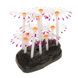 Maxbell Maxbell Artificial Coral Plant Fish Tank Aquarium Ornament Water Garden Decor Purple
