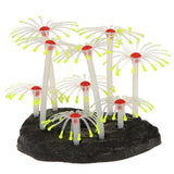 Maxbell Maxbell Artificial Coral Plant Fish Tank Aquarium Ornament Water Garden Decor Yellow