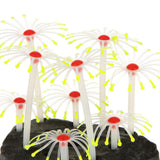 Maxbell Maxbell Artificial Coral Plant Fish Tank Aquarium Ornament Water Garden Decor Yellow