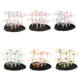 Maxbell Maxbell Artificial Coral Plant Fish Tank Aquarium Ornament Water Garden Decor Orange