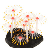 Maxbell Maxbell Artificial Coral Plant Fish Tank Aquarium Ornament Water Garden Decor Orange