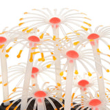 Maxbell Maxbell Artificial Coral Plant Fish Tank Aquarium Ornament Water Garden Decor Orange