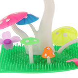 Maxbell Maxbell Artificial Plant Mushroom Fish Tank Aquarium Ornament Water Decor Orange