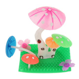 Maxbell Maxbell Artificial Plant Mushroom Fish Tank Aquarium Ornament Water Yard Decor Rosy